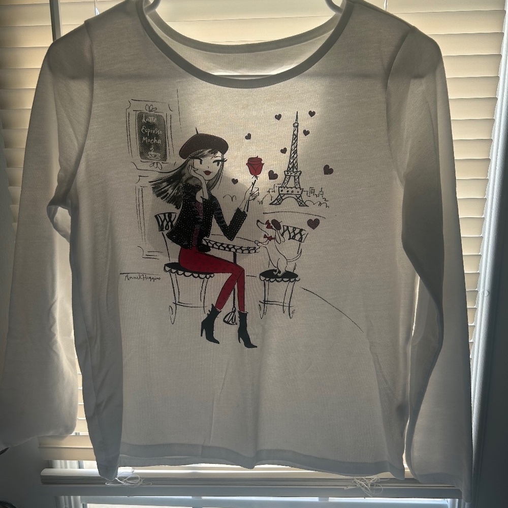 Three Children’s Place long sleeve shirts, big girls